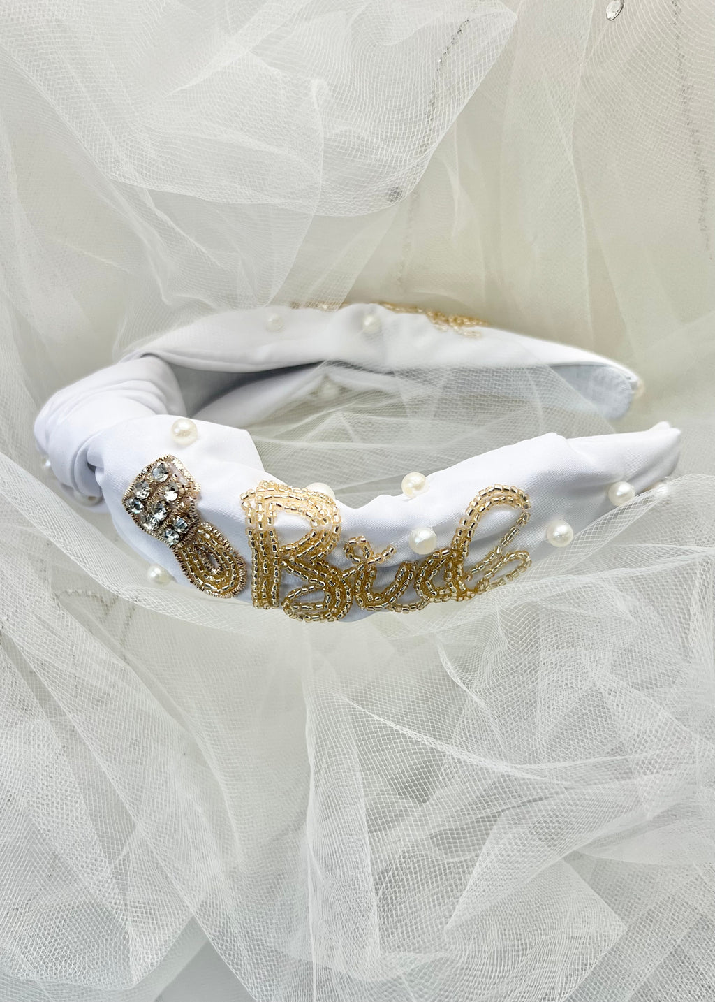 'Bride" Embellished Headband