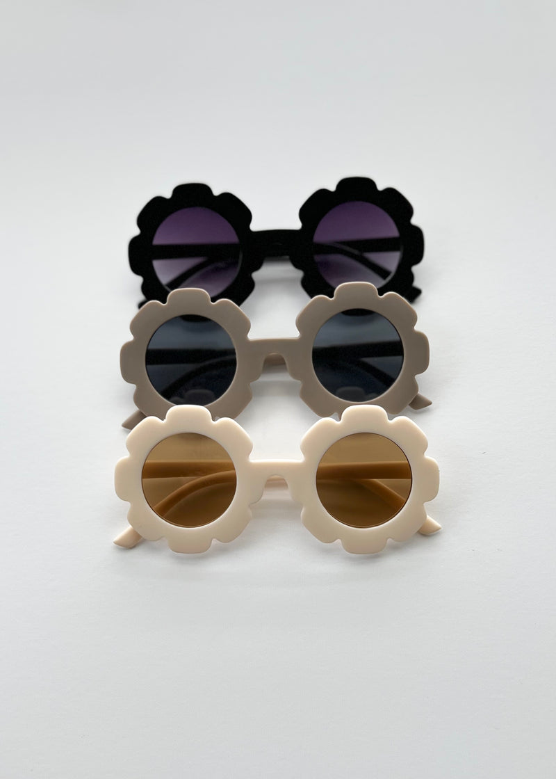 Roxy Round Flower Sunglasses Ladybugs Boutique LLC