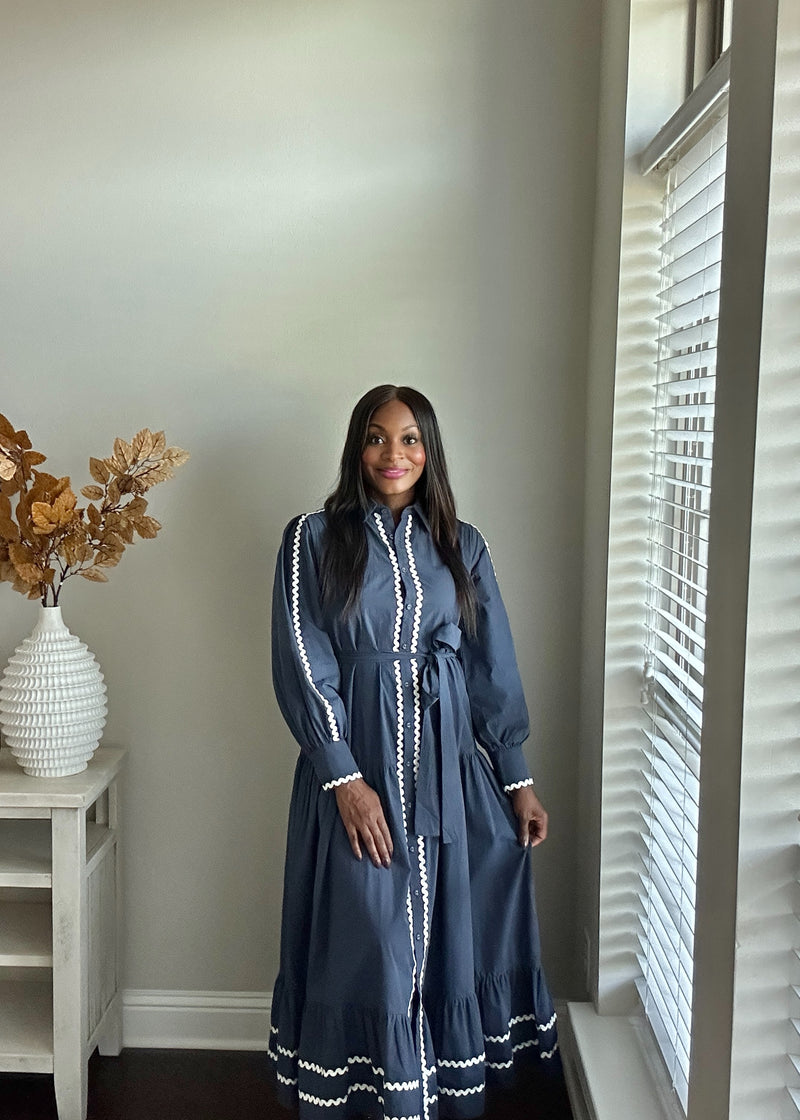 The Sapphire Hour Dress