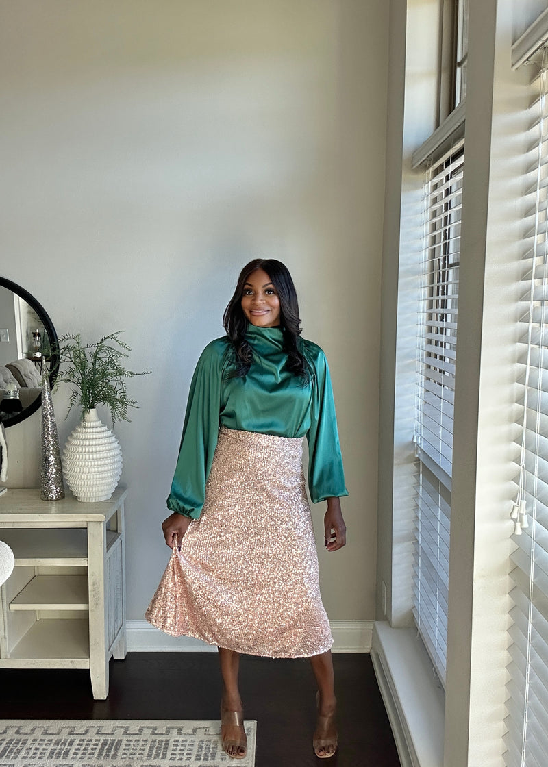 The Glitter + Grace Midi Skirt