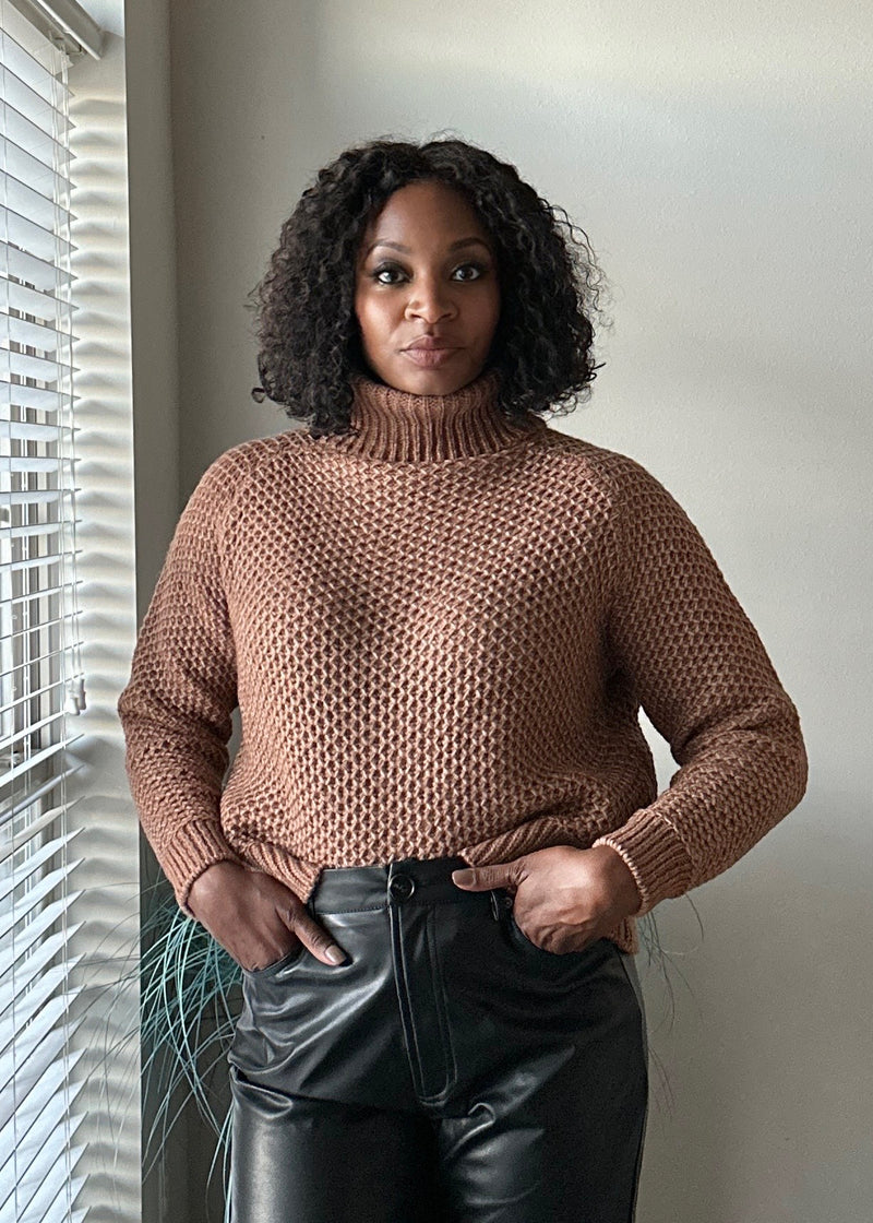 The Clara Honeycomb Sweater