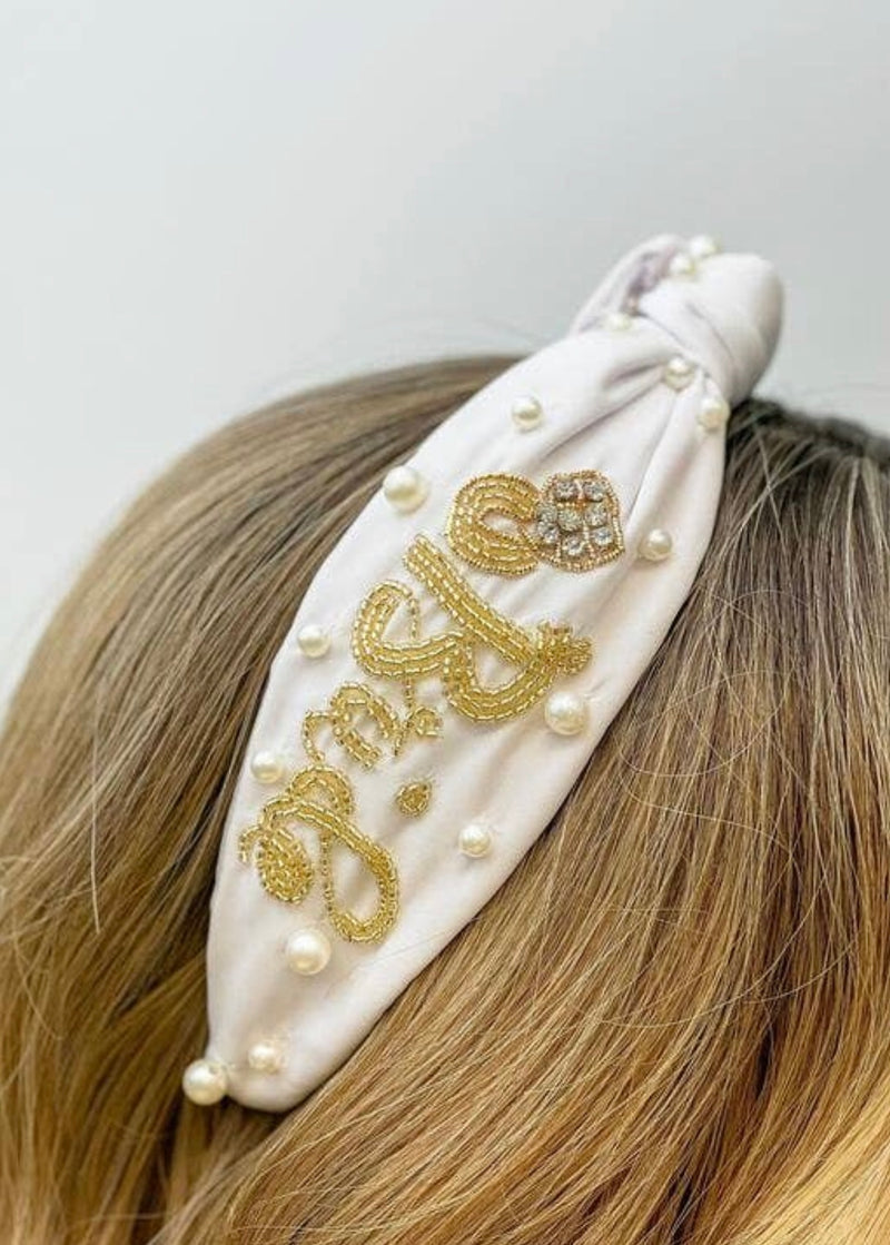 'Bride" Embellished Headband